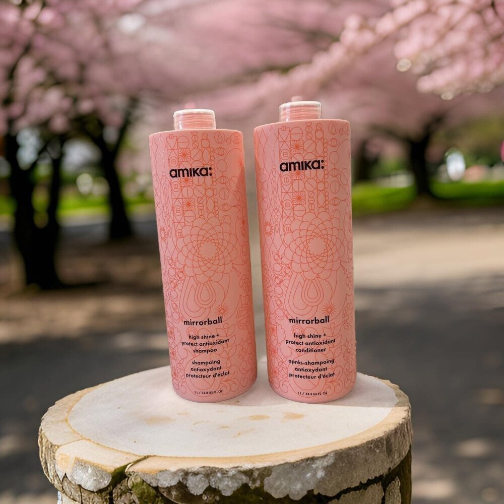 Amika Mirrorball Shampoo and Conditioner 33.8 oz